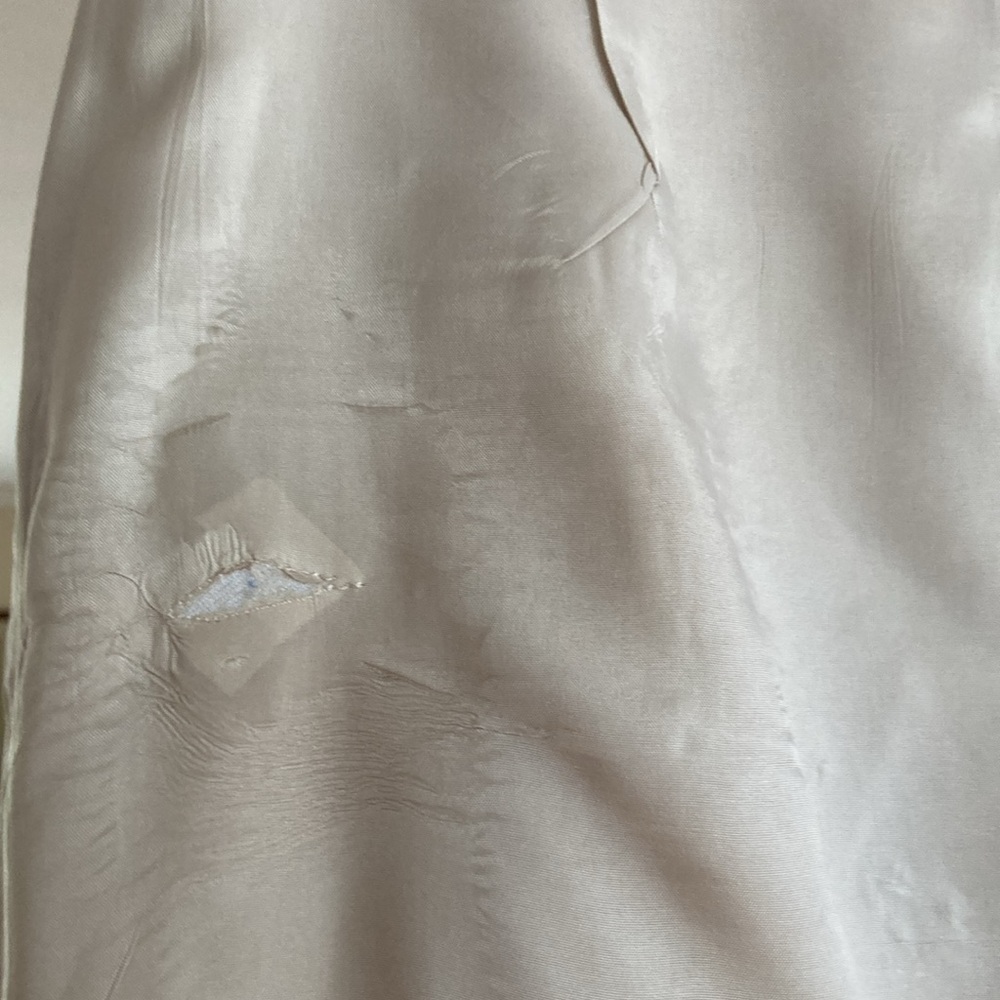 VINTAGE LINEN SKIRT SIZE 8 - Picture 8 of 8